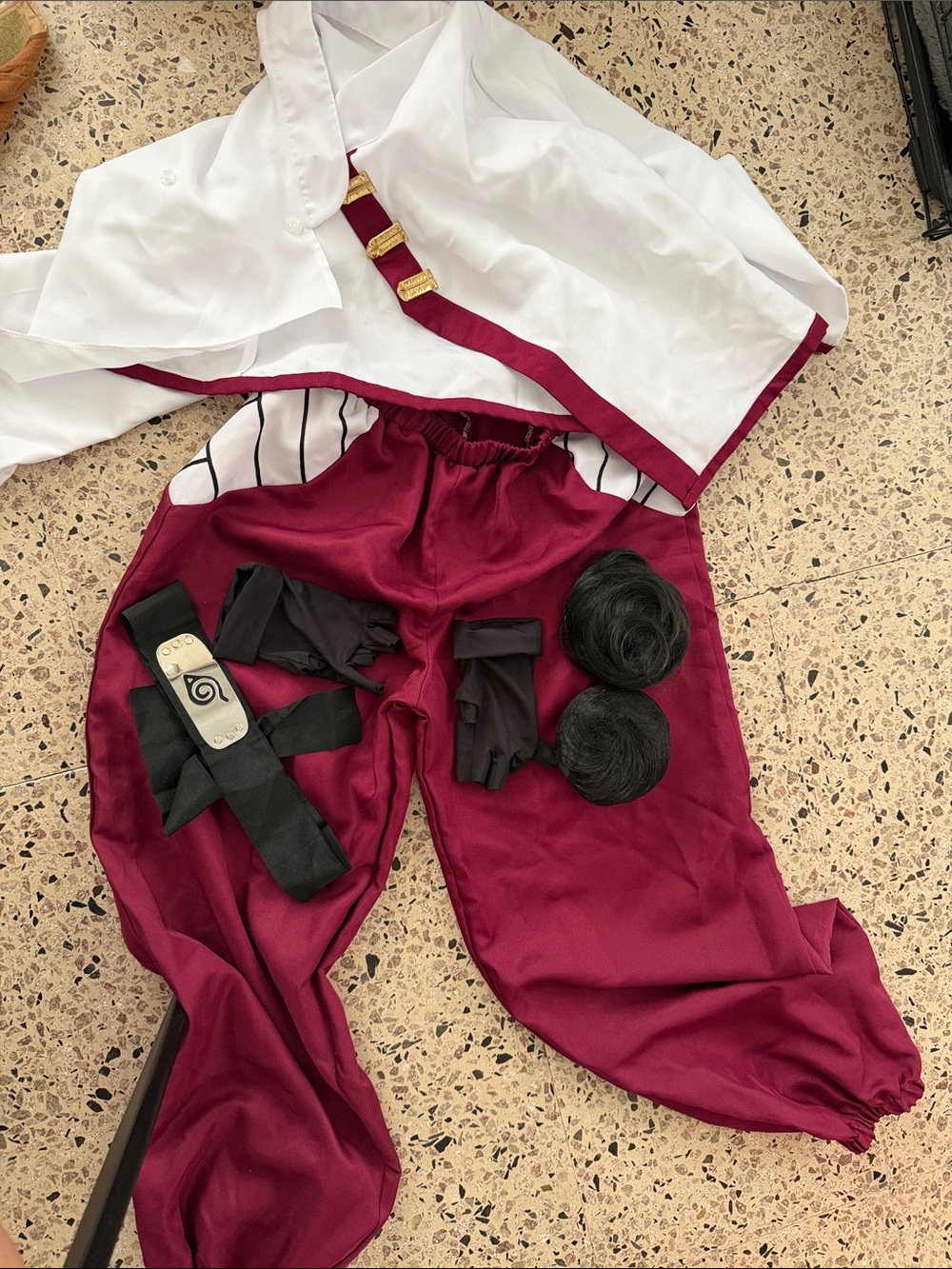 Tenten Naruto Ninja Costume Set